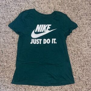 Teal Nike shirt